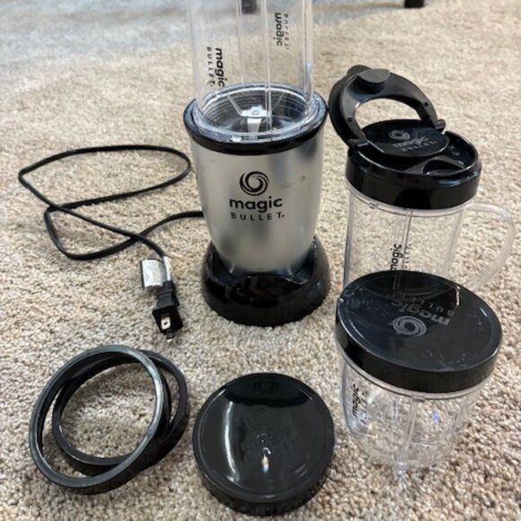 Magic Bullet Blender, Small, Silver, 11 Piece Set - Picture 2 of 2